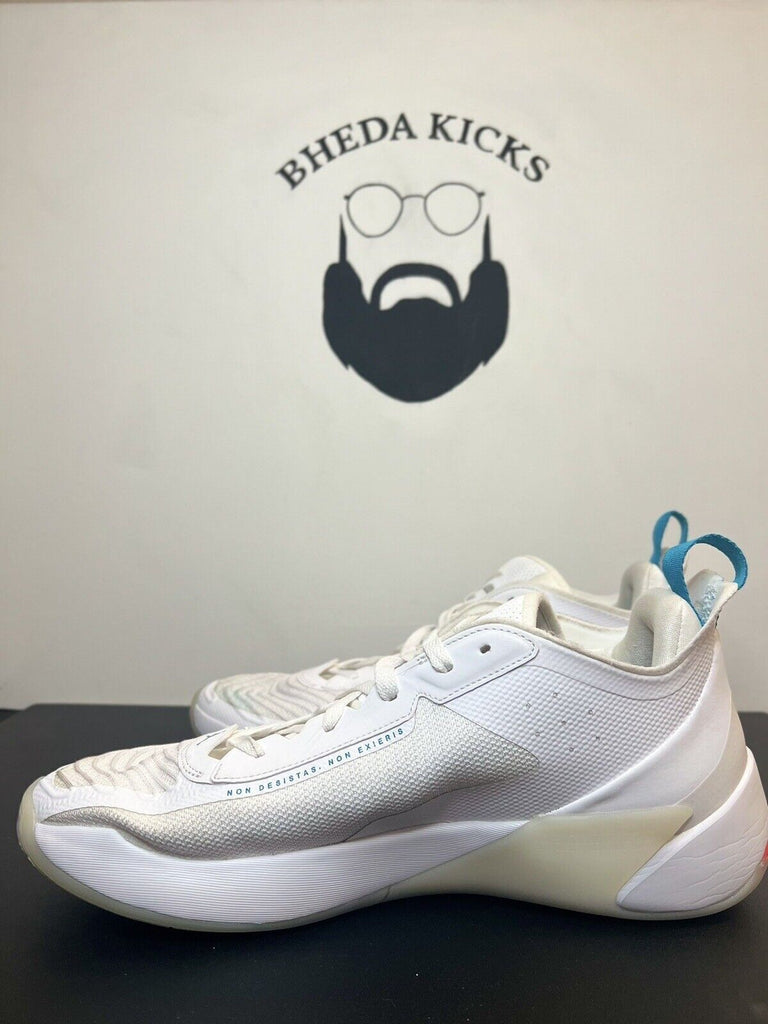 Jordan Luka 1 Mens Shoes Size 13 Sneakers White Neo Turquoise DN1772-104 Rare