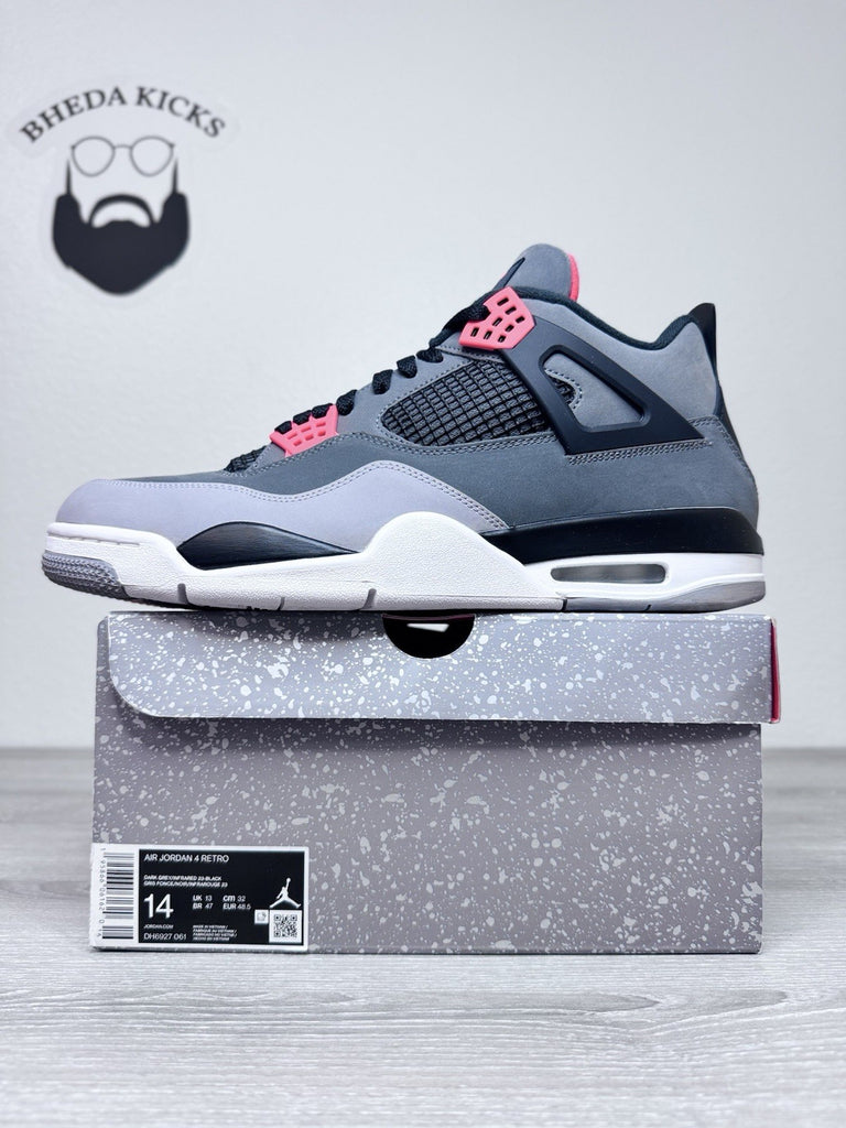 Size 14 - Air Jordan 4 Retro Infrared DH6927-061 Preowned Authentic Og