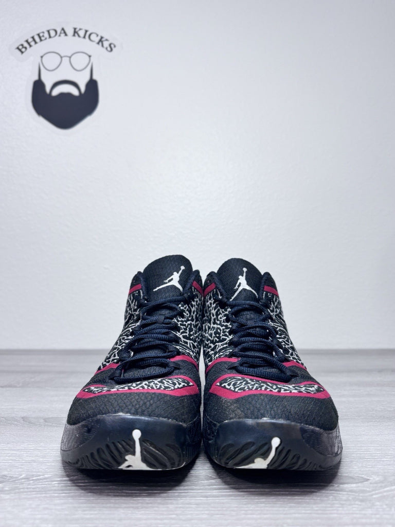 Size 11 - Nike Air Jordan 29 Black Gym Red Men’s 695515-023 Preowned Authentic