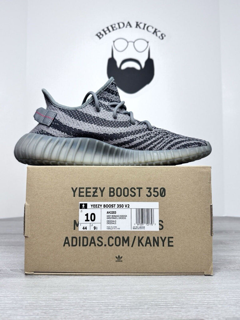 Size 10 - adidas Yeezy Boost 350 V2 Low Beluga 2.0 AH2203 Preowned Og Rare