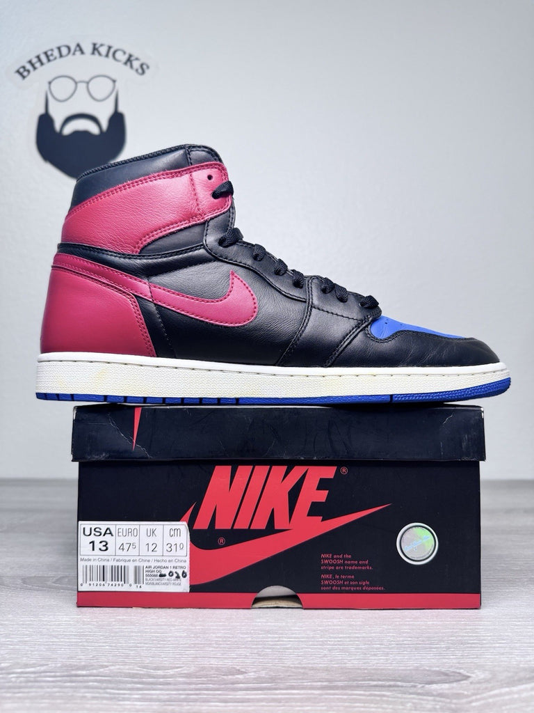 Size 13 - Air Jordan Retro 1 "Top 3" High OG 555088-026 Preowned Authentic