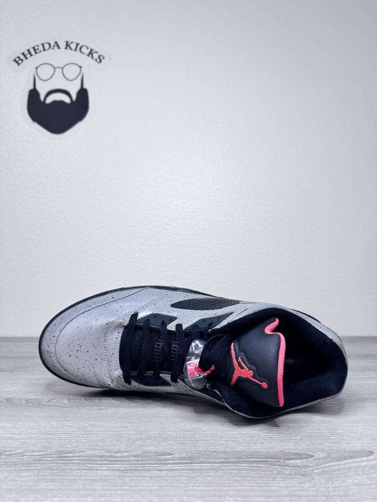 Size 15 - Air Jordan 5 Low Neymar Retro Silver Sneakers 2016 846315-025