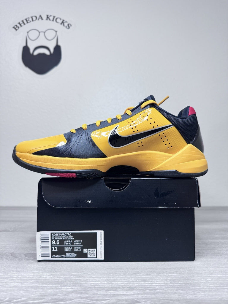 Size 9.5 - Nike Zoom Kobe Protro 5 “Bruce Lee” (2020) CD4991-700 Brand New