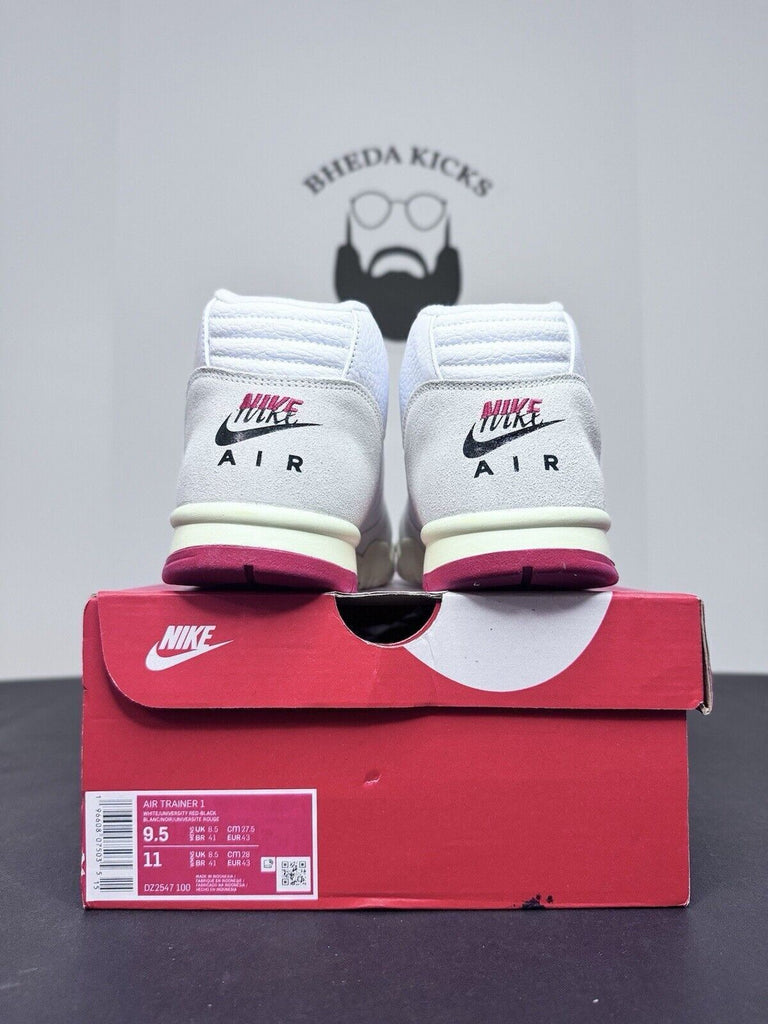 NEW Nike Air Trainer 1 Mid SE Chicago Split White Red DZ2547-100 Men’s Size 9.5