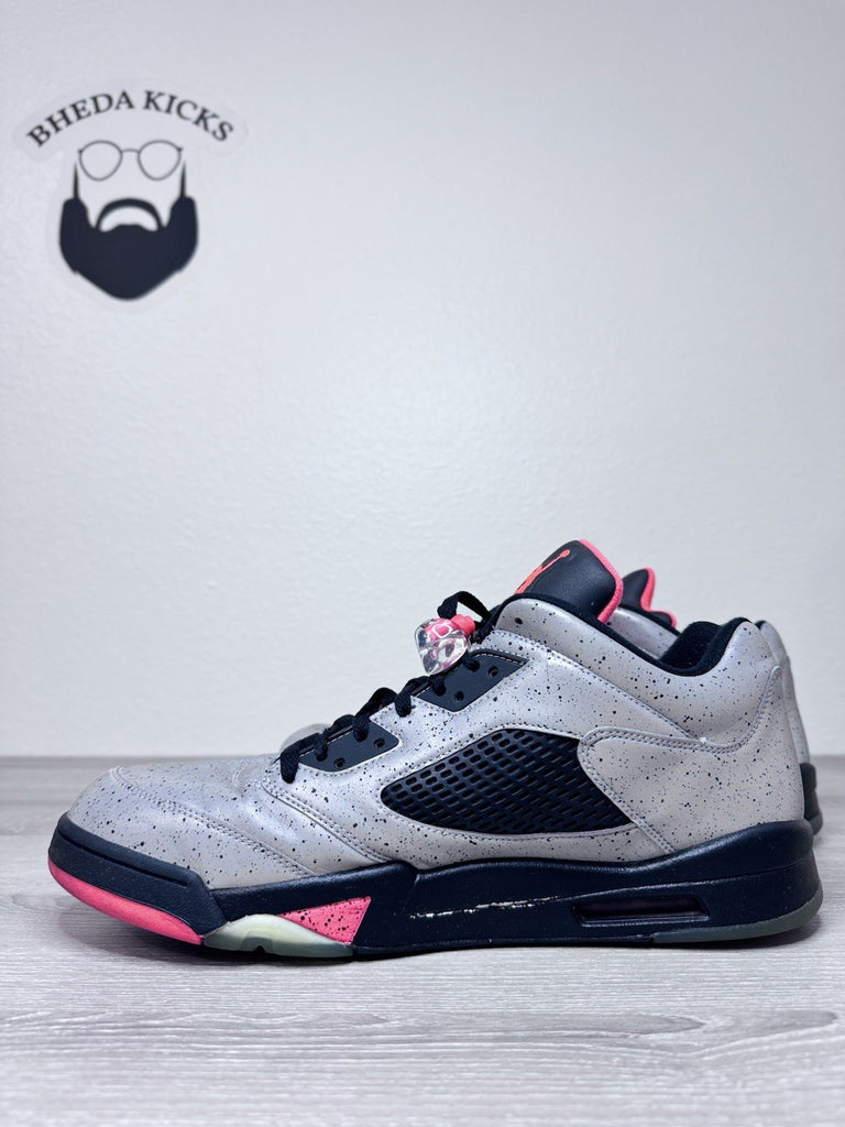 Size 15 - Air Jordan 5 Low Neymar Retro Silver Sneakers 2016 846315-025