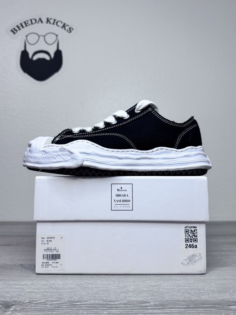Size 42 EU/9 US - Maison Mihara Yasuhiro Hank Sole Canvas Low Preowned