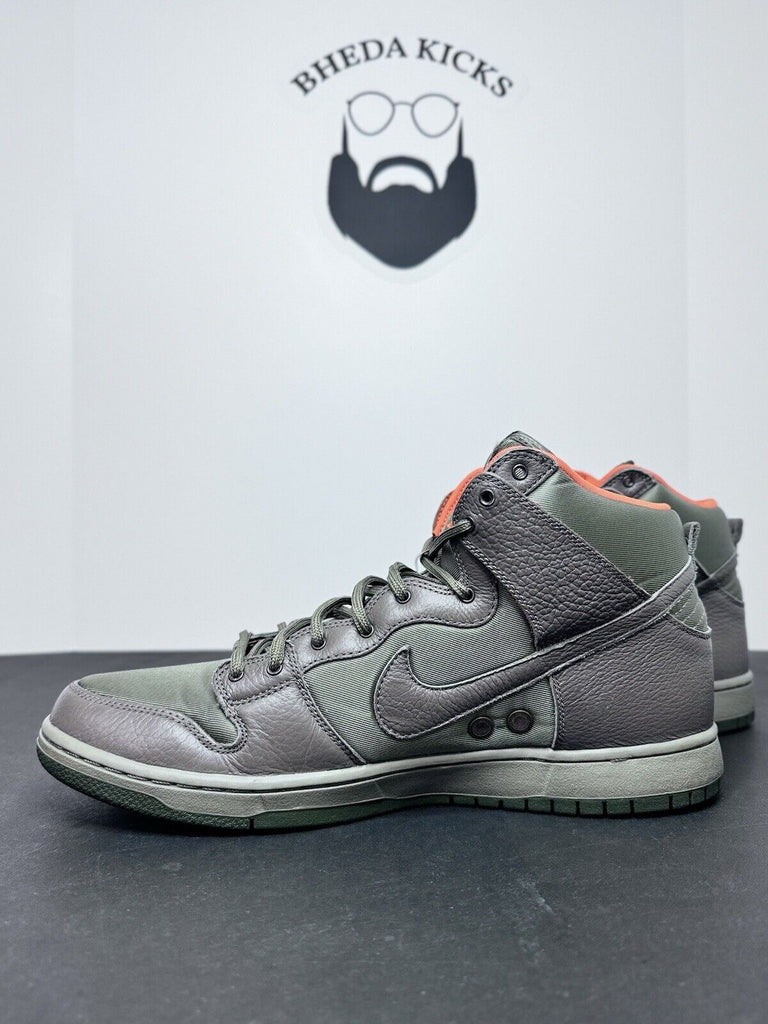 Nike SB Dunk High Frank Kozik Preowned Olive Military 2011 313171-328 Size 13