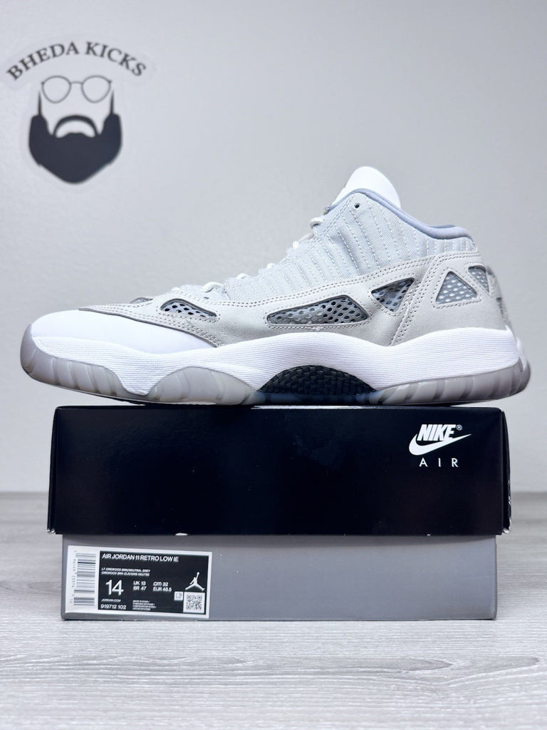 Size 14 - Air Jordan 11 Retro IE Low Light Orewood Brown 919712-102 Preowned