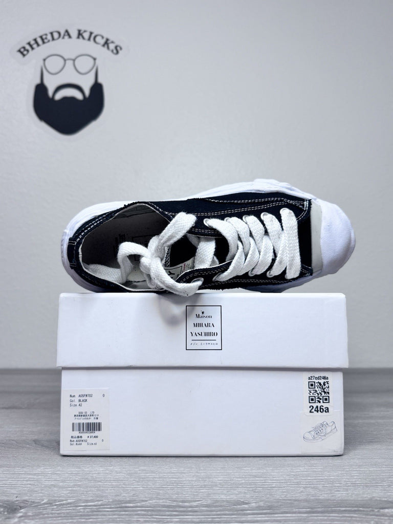 Size 42 EU/9 US - Maison Mihara Yasuhiro Hank Sole Canvas Low Preowned