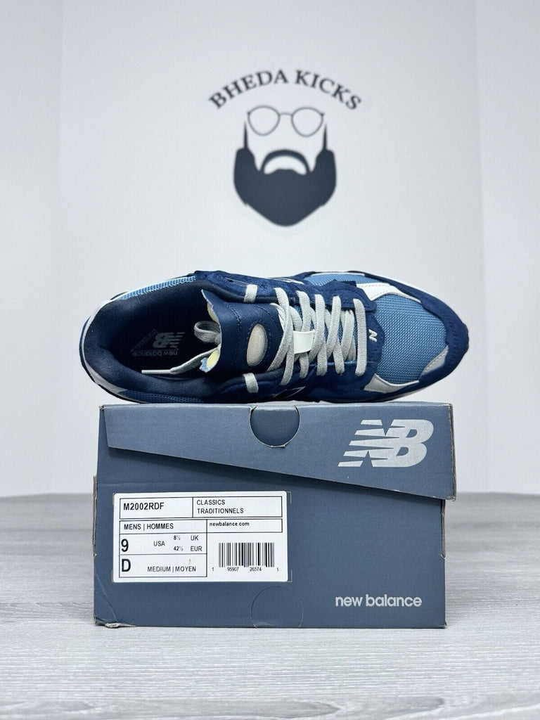 Size 9 - New Balance M2002RDF 2002R 'Protection Pack - Dark Navy' Preowned