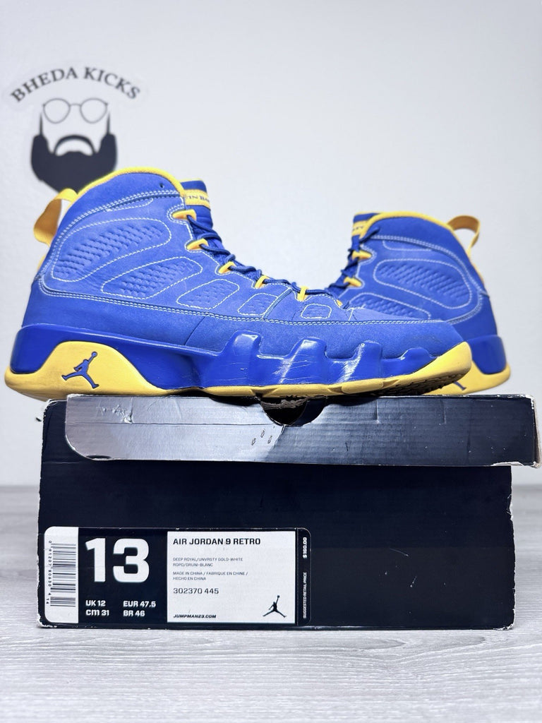 Size 13 - Nike Air Jordan 9 Retro Calvin Bailey 2012 302370-445 Men’s Preowned