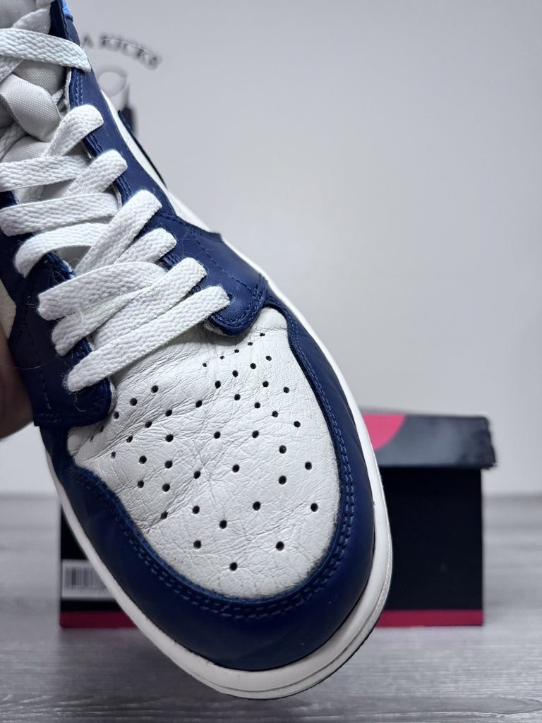Size 13 - Air Jordan 1 Retro High OG "Obsidian UNC" 2019 555088-140 Preowned