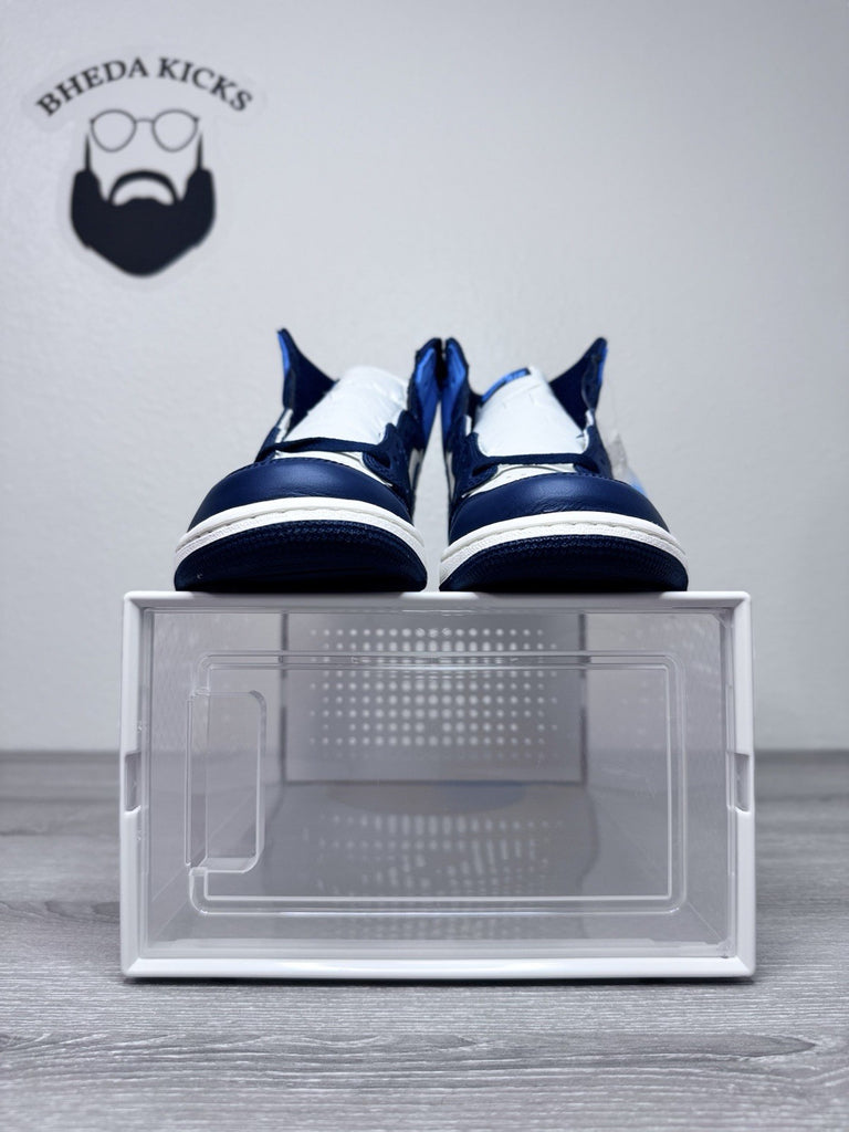 Size 8.5 - Air Jordan 1 Obsidian UNC Men's 555088-140 Brand New