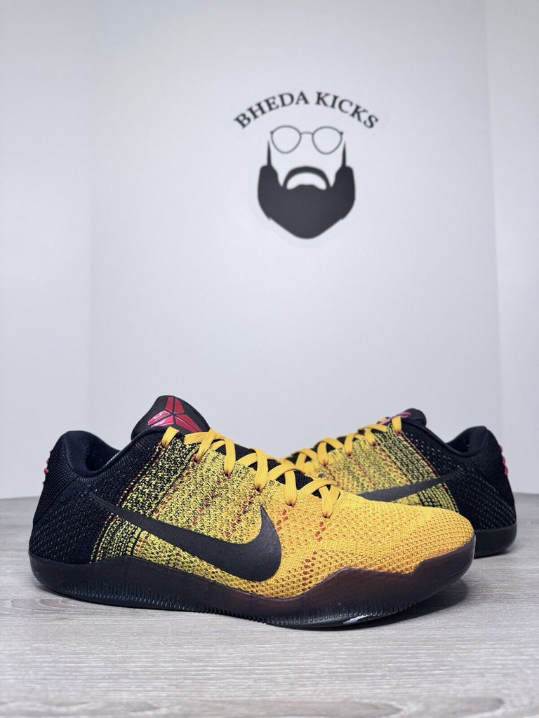 Size 12.5 - Nike Kobe 11 Elite Low Bruce Lee 822675-706 Preowned CLEAN