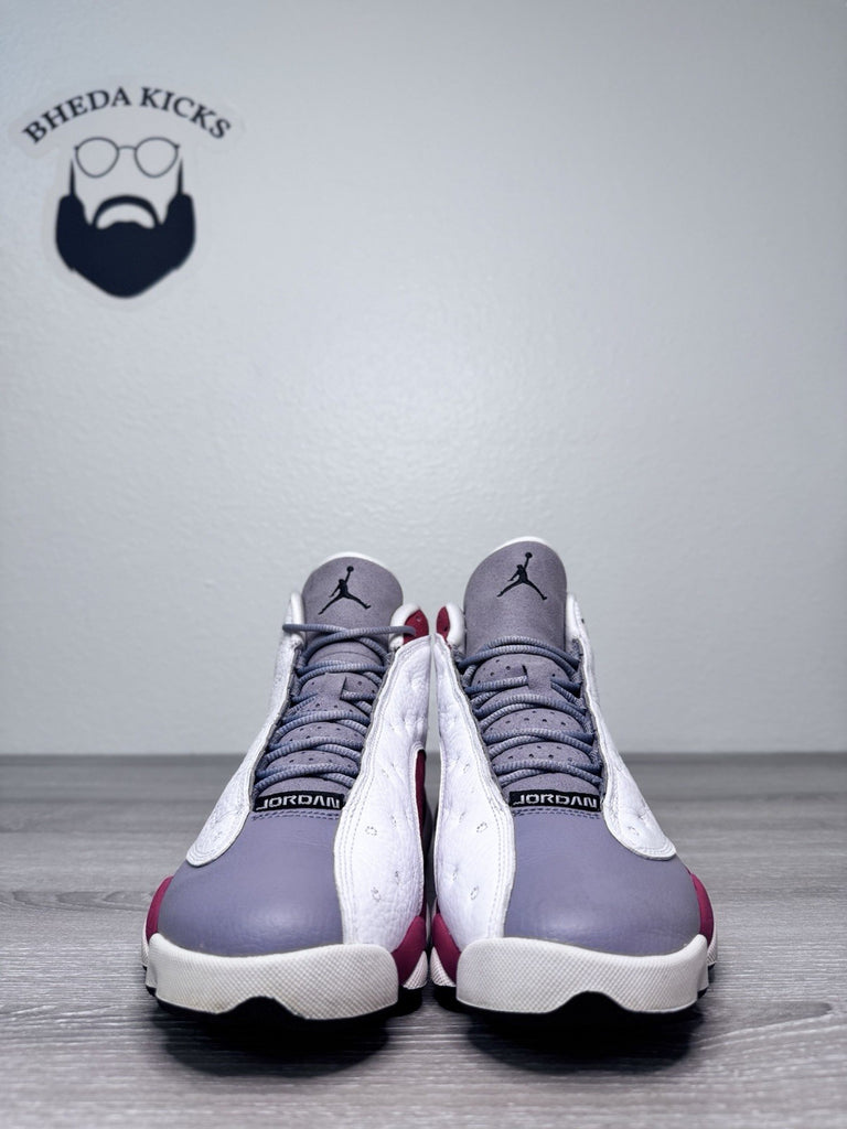 Size 8 - Nike Air Jordan 13 Retro Grey Toe 414571-126 Preowned Authentic