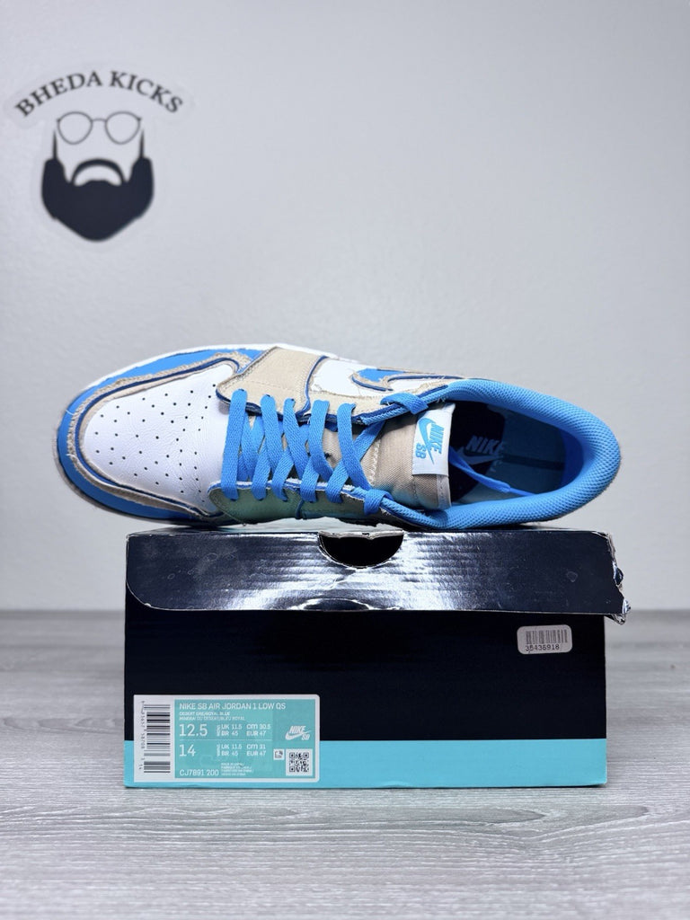 Size 12.5 - Air Jordan 1 Low x Nike SB Mountain Desert Ore Sneakers CJ7891-200