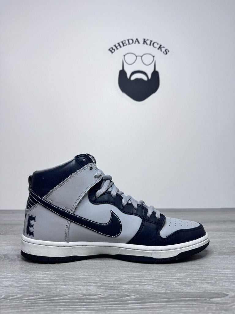 Size 10.5 - 2014 Nike Dunk Premium SB High Georgetown 313171-440 Rivalry Pack