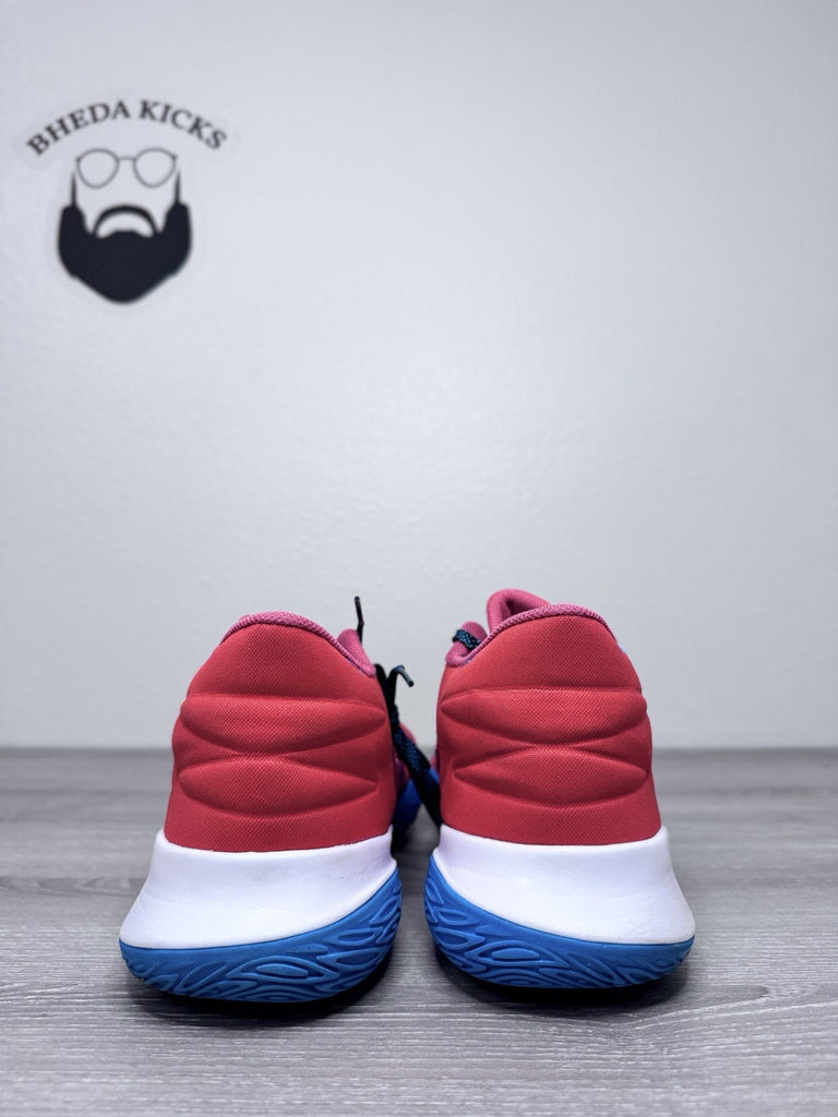 Size 16 - Nike Kyrie Flytrap V CZ4100-600 Habanero Red/Blue Hero Preowned