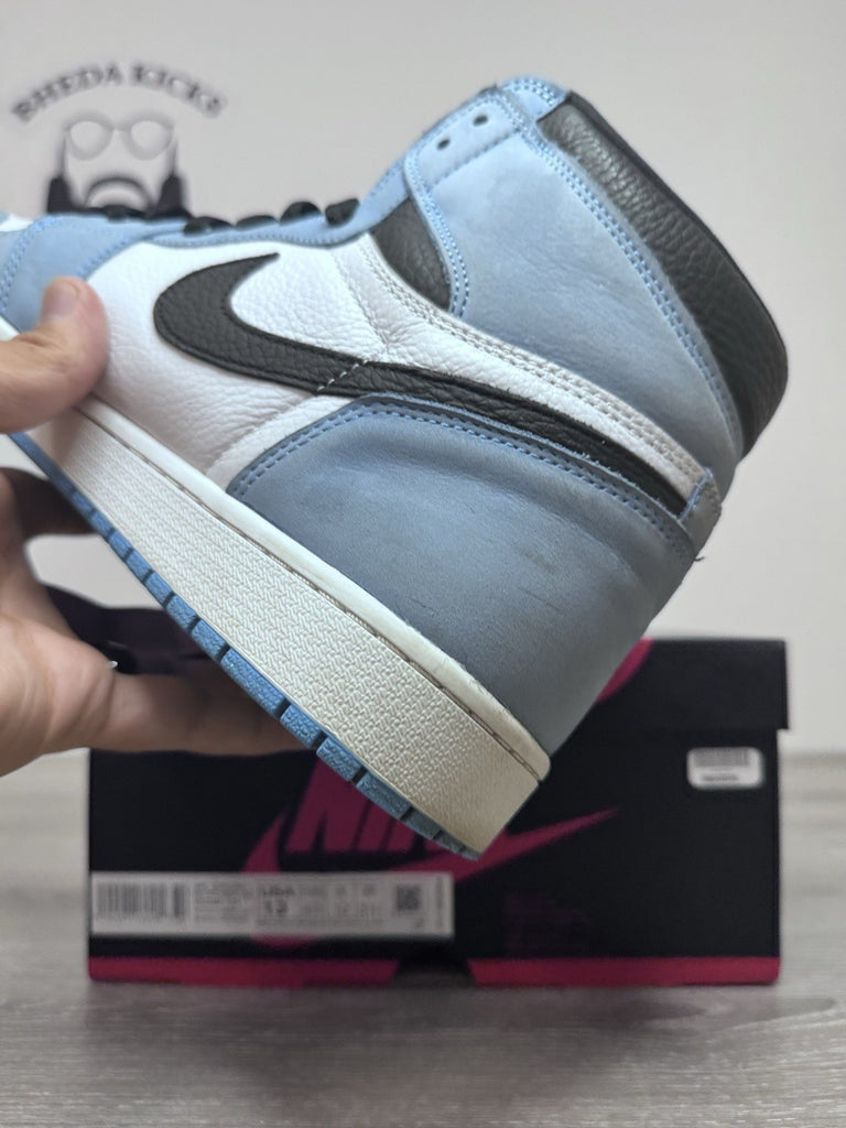 Size 13 - Jordan 1 Retro OG High University Blue 555088-134 Authentic Preowned
