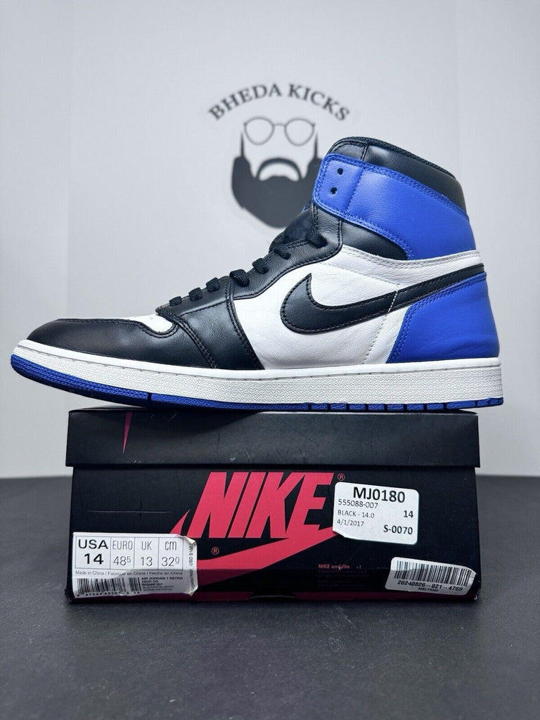 Jordan 1 Retro High OG x Fragment Design 2014 716371-040 Rare Men’s Size 14