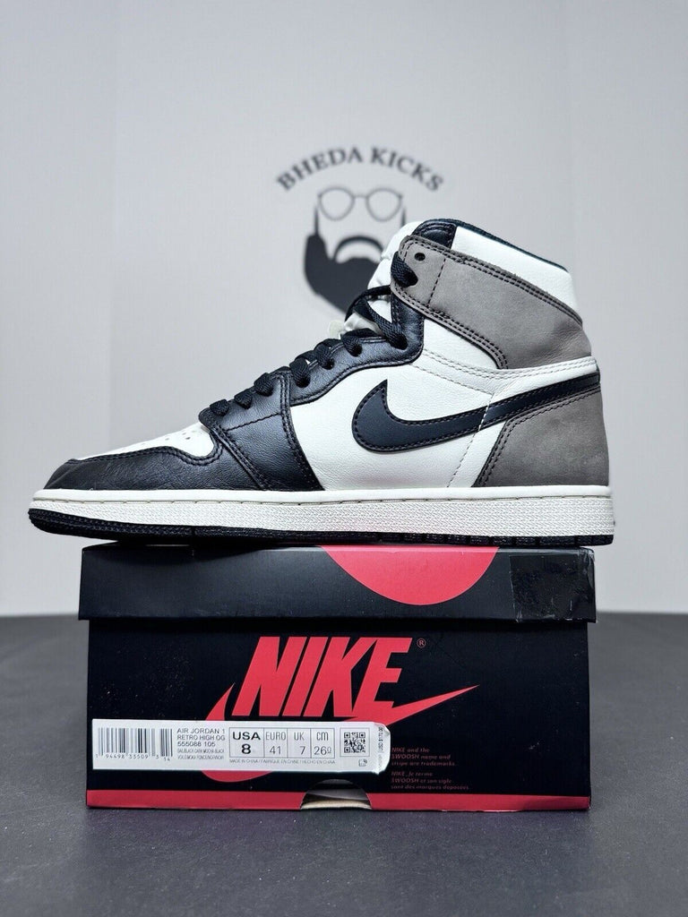 Nike Air Jordan 1 Retro OG High Dark Mocha Preowned 555088-105 Men’s Size 8