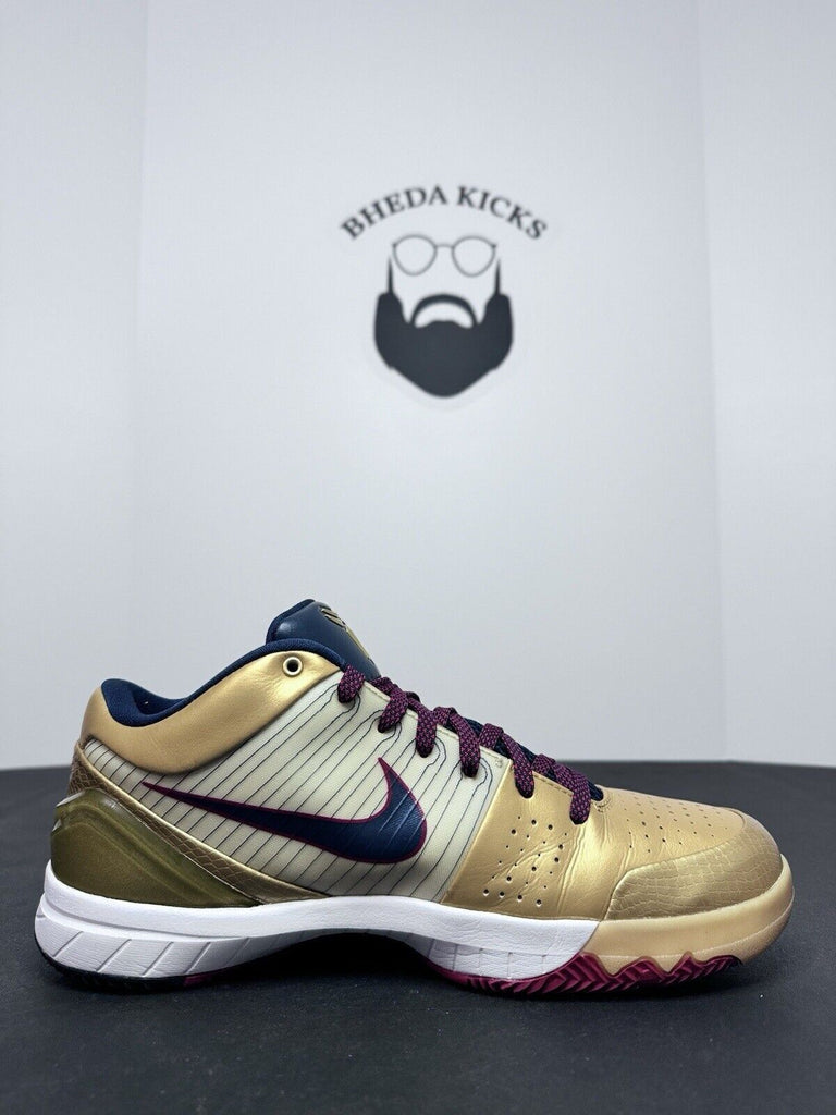 Nike Zoom Kobe 4 Gold Medal OG 2009 344335-141 Rare Preowned Men’s Size 10.5