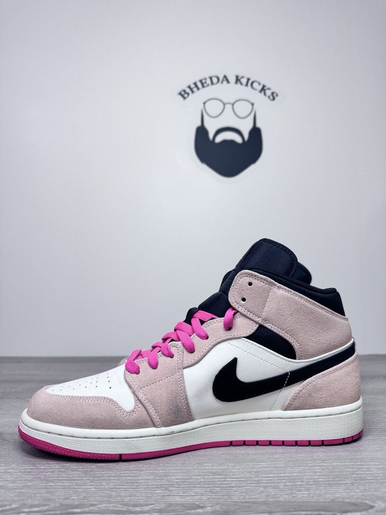 Size 12 - Air Jordan 1 SE Mid Crimson Tint 852542-801 Preowned Authentic