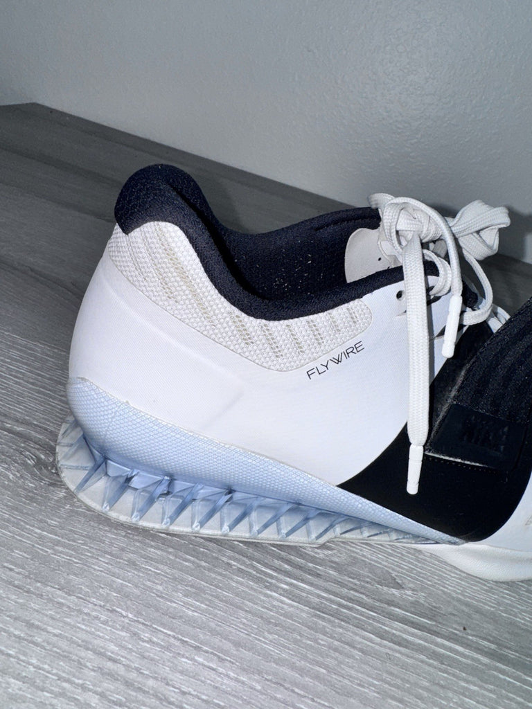 Size 15 - Nike Romaleos 3 Crossfit Weightlifting Shoes 852933-101 White Black