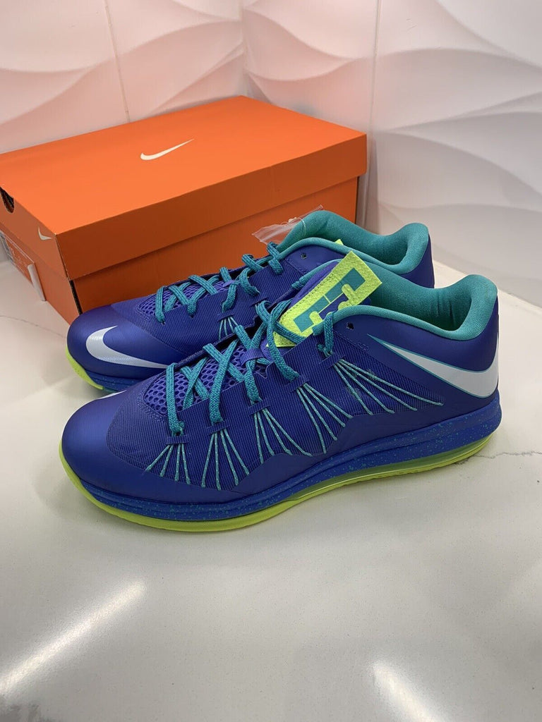 Size 12 - Nike Air Max LeBron 10 Low Sprite 2013 DS Brand New With