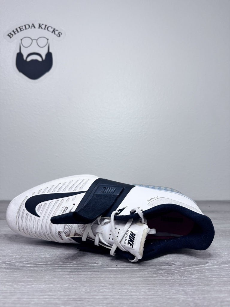 Size 15 - Nike Romaleos 3 Crossfit Weightlifting Shoes 852933-101 White Black