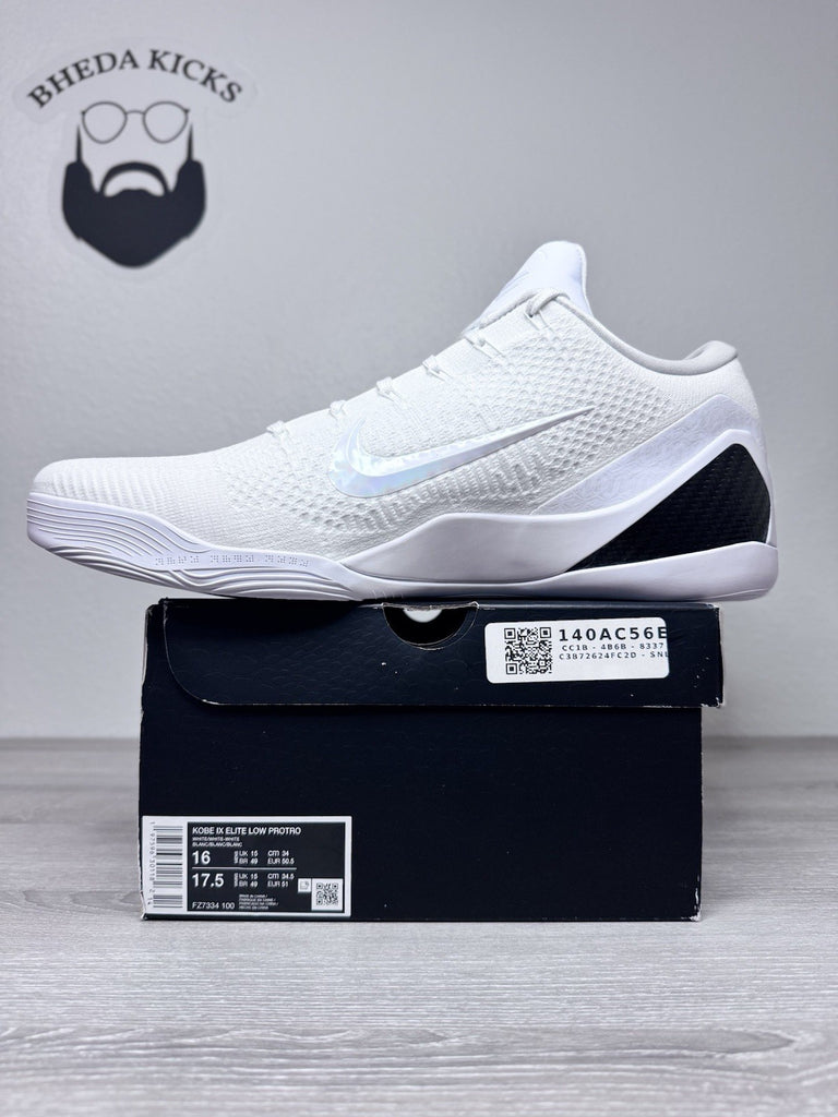 Size 16 - Nike Kobe 9 Elite Low Protro "Halo" Basketball Shoes FZ7334-100 New