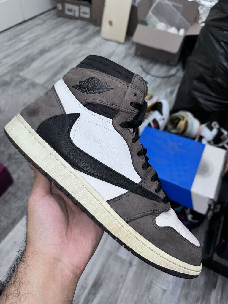 Size 13 - Jordan 1 Retro OG x Travis Scott High Mocha CD4487-100 Preowned