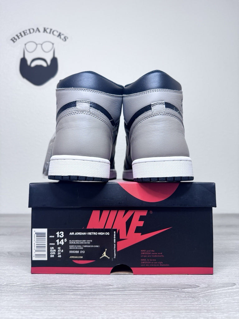 Size 13 - Nike Air Jordan 1 Retro High OG Shadow 2018 (555088-013) NEW DS