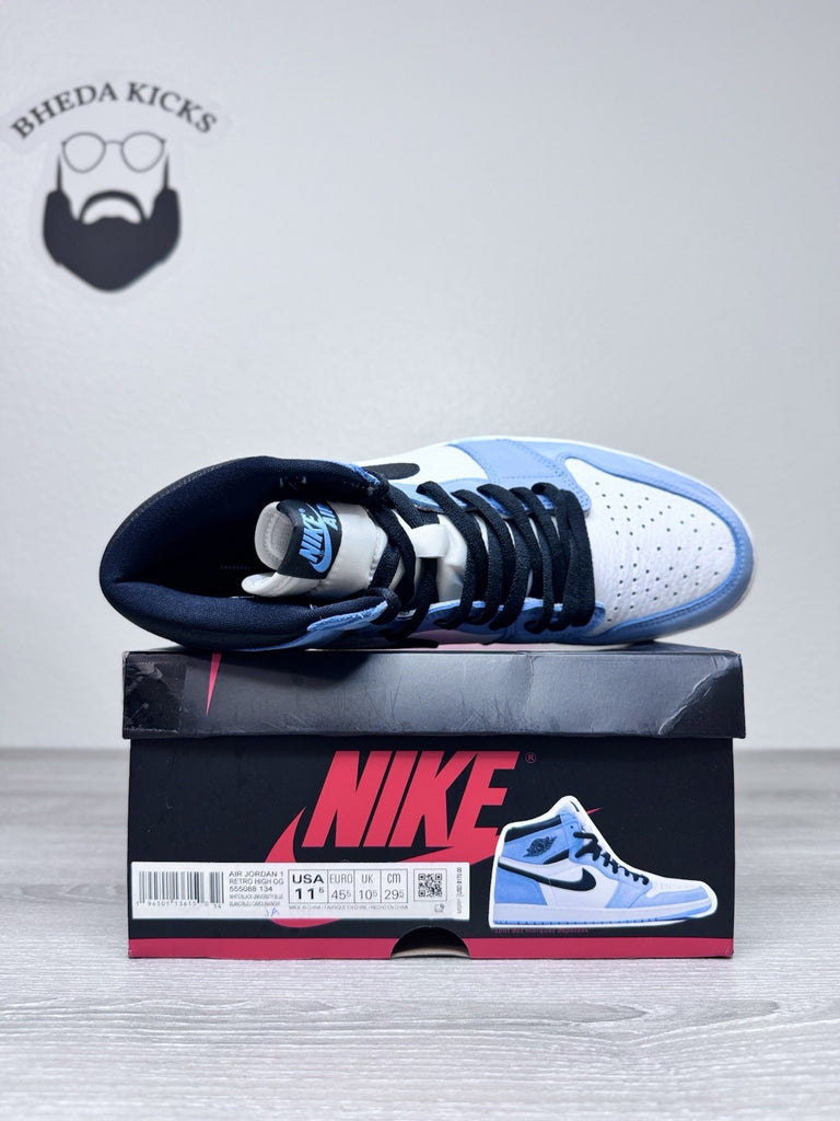Size 11.5 - Air Jordan 1 Retro High OG University Blue UNC 2021 555088-134