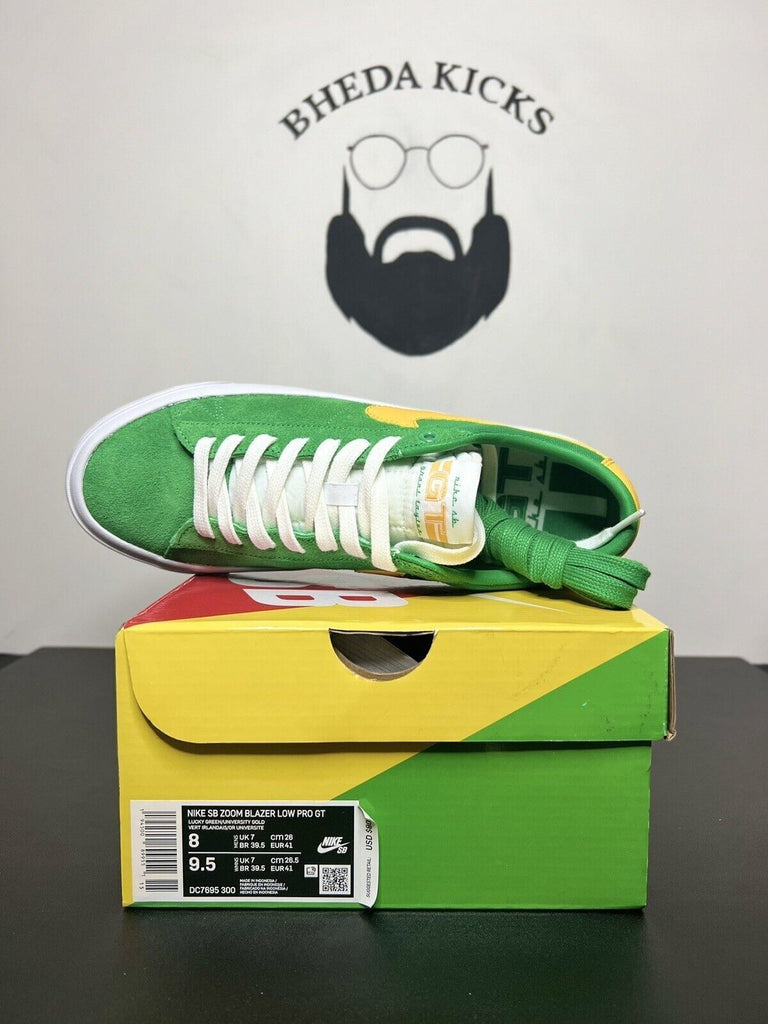 Nike SB Zoom Blazer Low Pro GT 'Lucky Green' Men's Size 8 DC7695-300 New DS