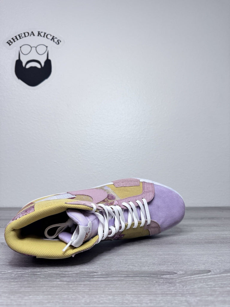 Size 15 - Nike SB Zoom Blazer Mid Premium Paisley Sanded Gold 2022 DM0859-700