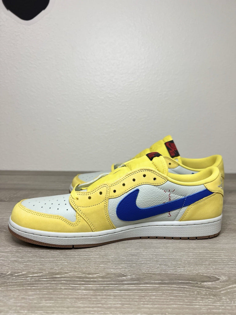 Size 15.5W (14 Men) - Nike Air Jordan 1 Retro OG SP Low Canary Travis Scott New