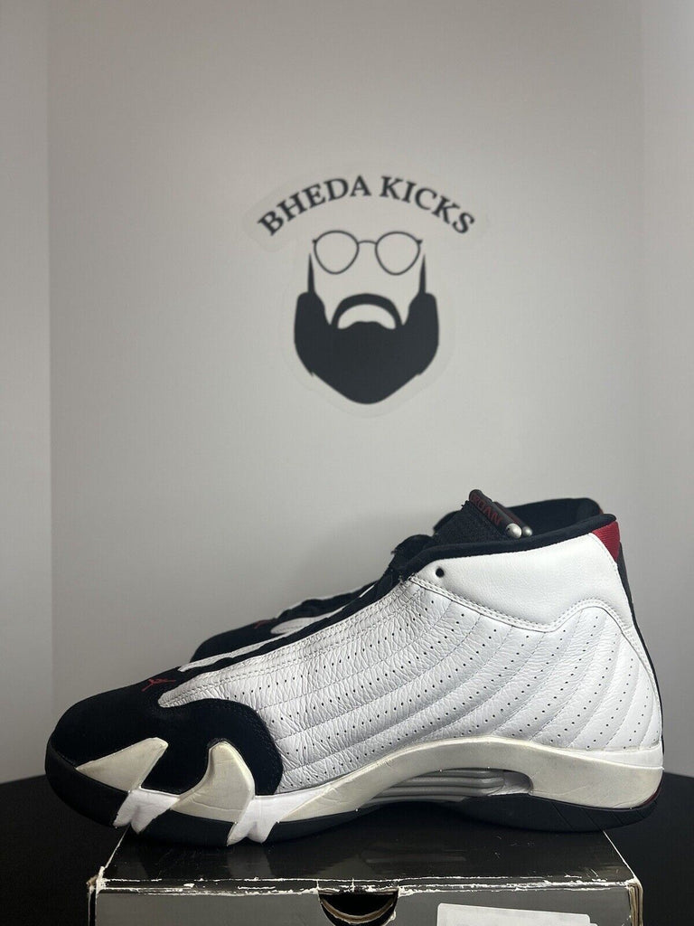 Jordan 14 Retro Black Toe 2006 311832-162 Restoration Project Men’s Size 14