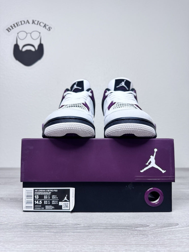 Size 13 - Jordan 4 Retro x Paris Saint-Germain Bordeaux 2020 (CZ5624-100)
