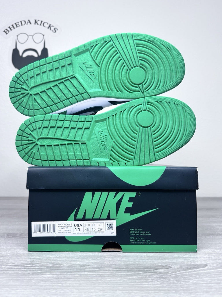 Size 11 - Nike Air Jordan 1 Retro High Lucky Green DZ5485-031 Preowned Authentic