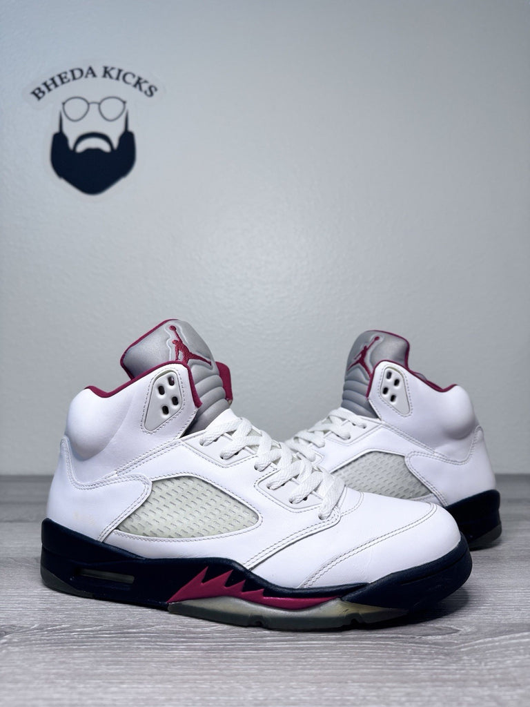 Size 10 - Nike Air Jordan V 5 Retro 2013 Fire Red OG Mens 136027-100 Metallic