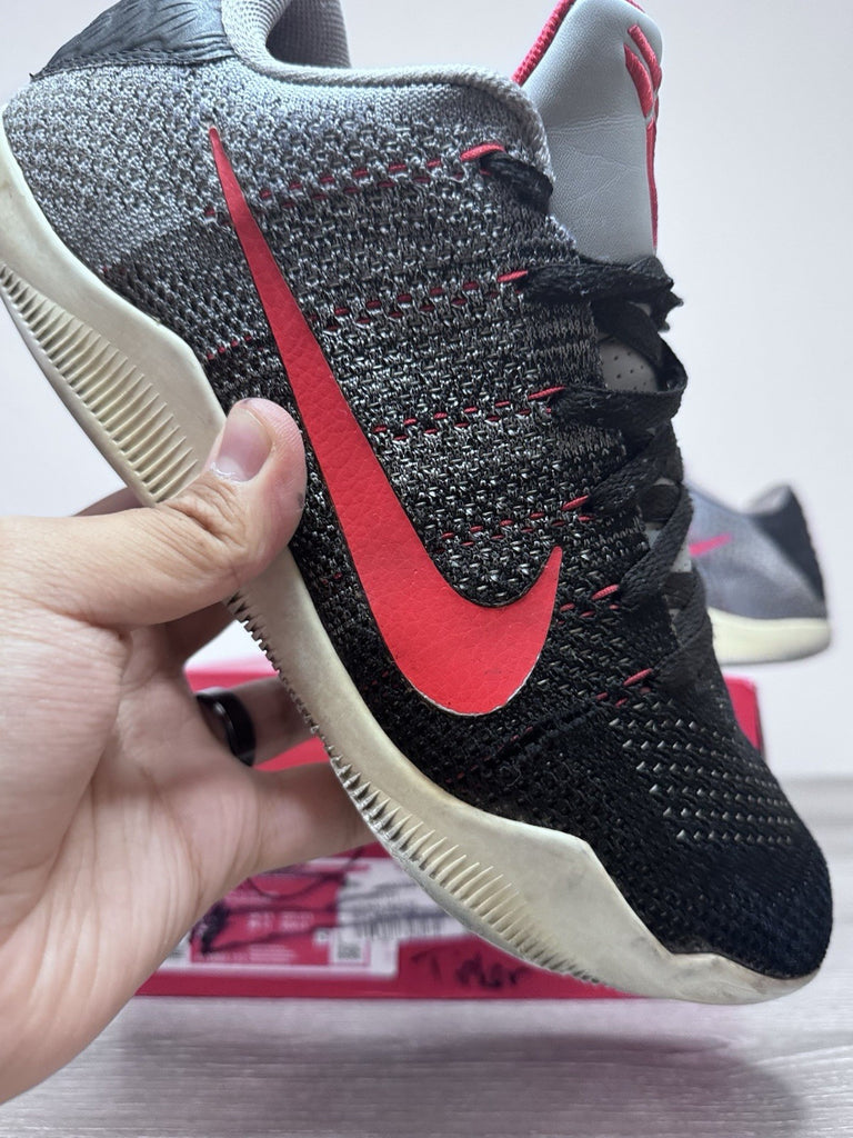 Size 10 - Nike Kobe XI 11 Elite Low Tinker Muse Red Sneakers 822675-060