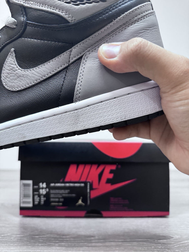 Size 14 - Air Jordan 1 Retro High OG Shadow Toe 2018 Mens Sneakers 555088-013