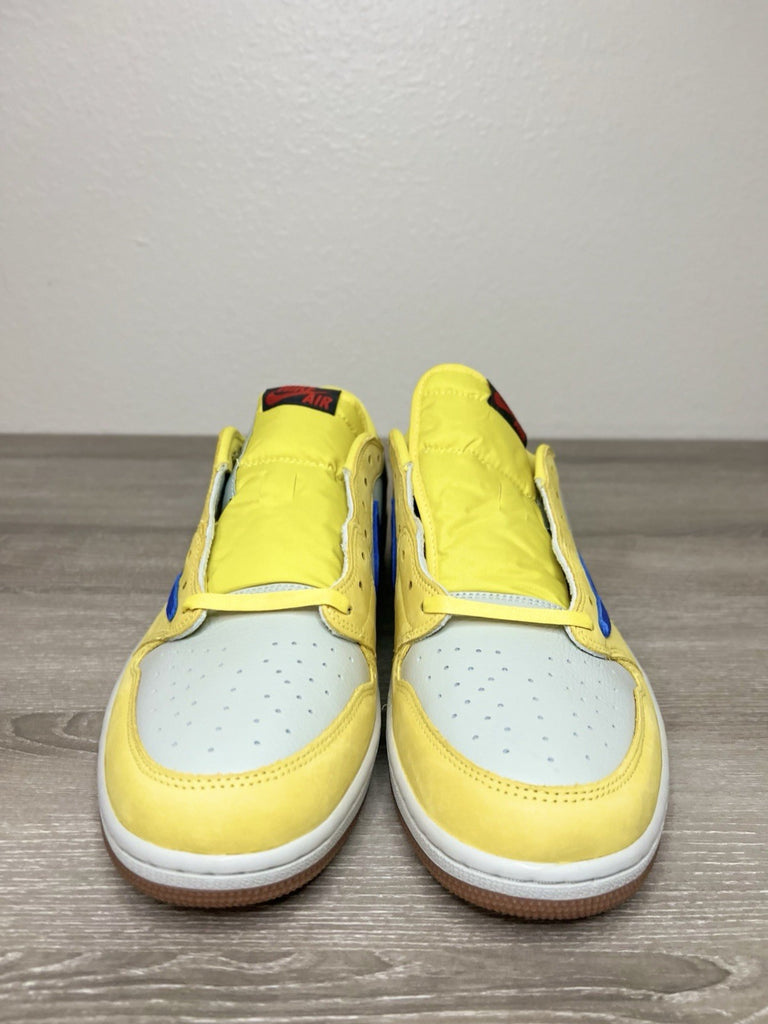 Size 15.5W (14 Men) - Nike Air Jordan 1 Retro OG SP Low Canary Travis Scott New