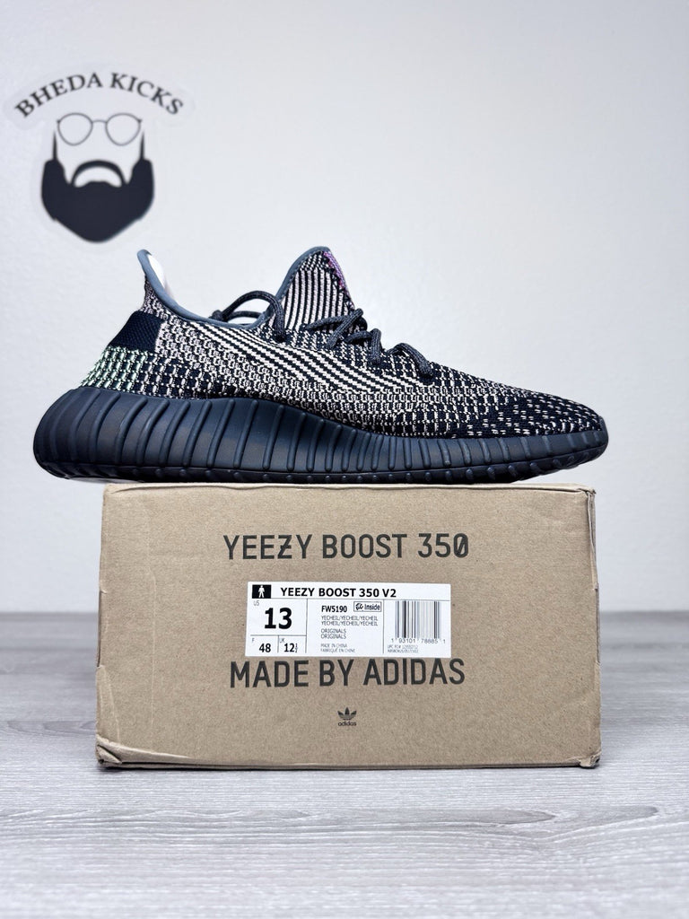 Size 13 - adidas Yeezy Boost 350 V2 Yecheil Non-Reflective FW5190 NEW DS