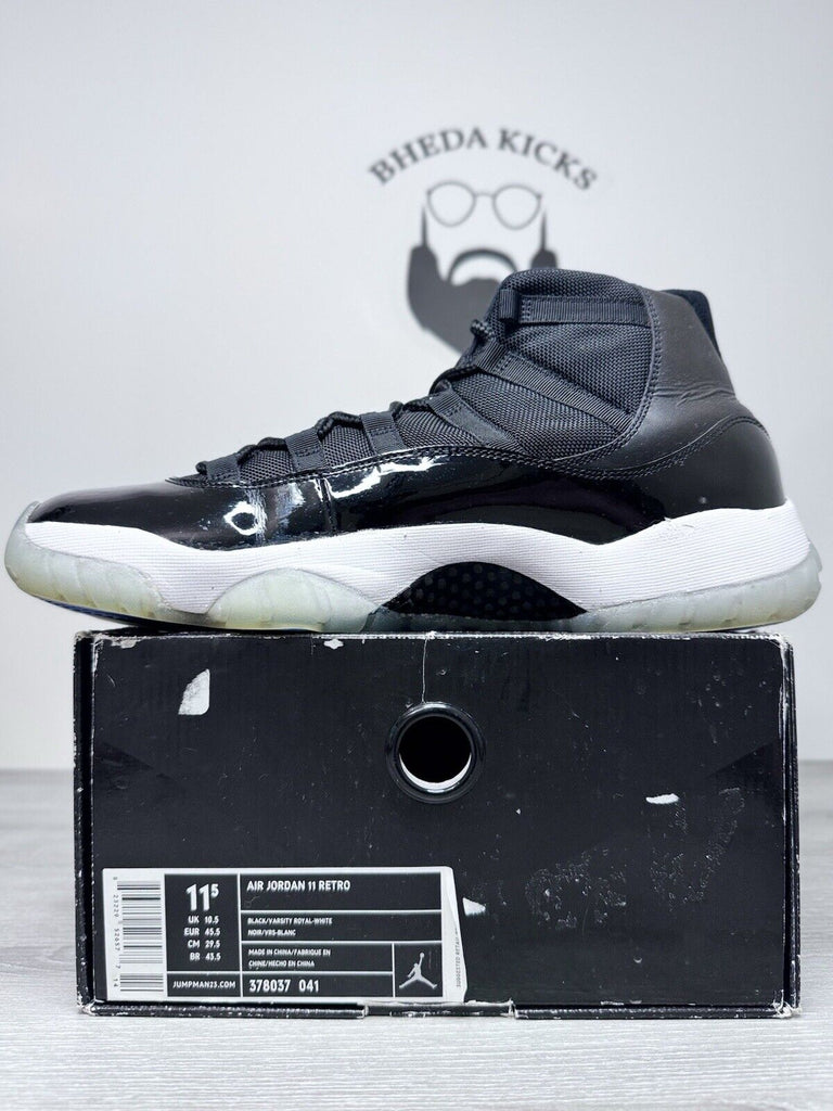 Size 11.5 - Jordan 11 Retro Space Jam 2009 OG 378037-041 Preowned Rare