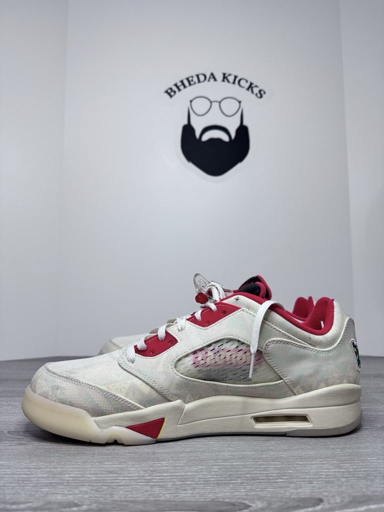 Size 14 - Air Jordan 5 Retro 2021 Low Chinese New Year DD2240-100 Preowned