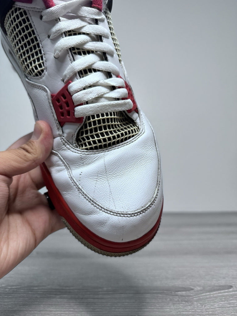 Size 15 - Nike Air Jordan 4 Retro OG Mid Fire Red DC7770-160 2020 Preowned
