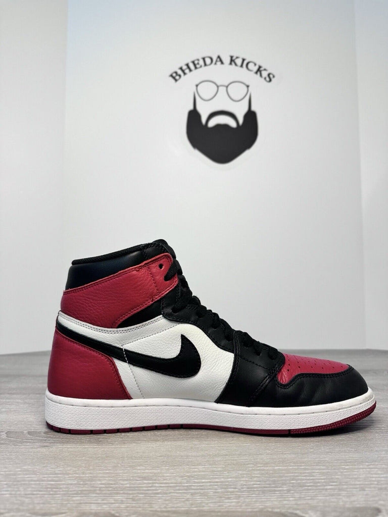 Size 12.5 - Jordan 1 Retro High OG 'Bred Toe' 555088-610 Preowned Authentic