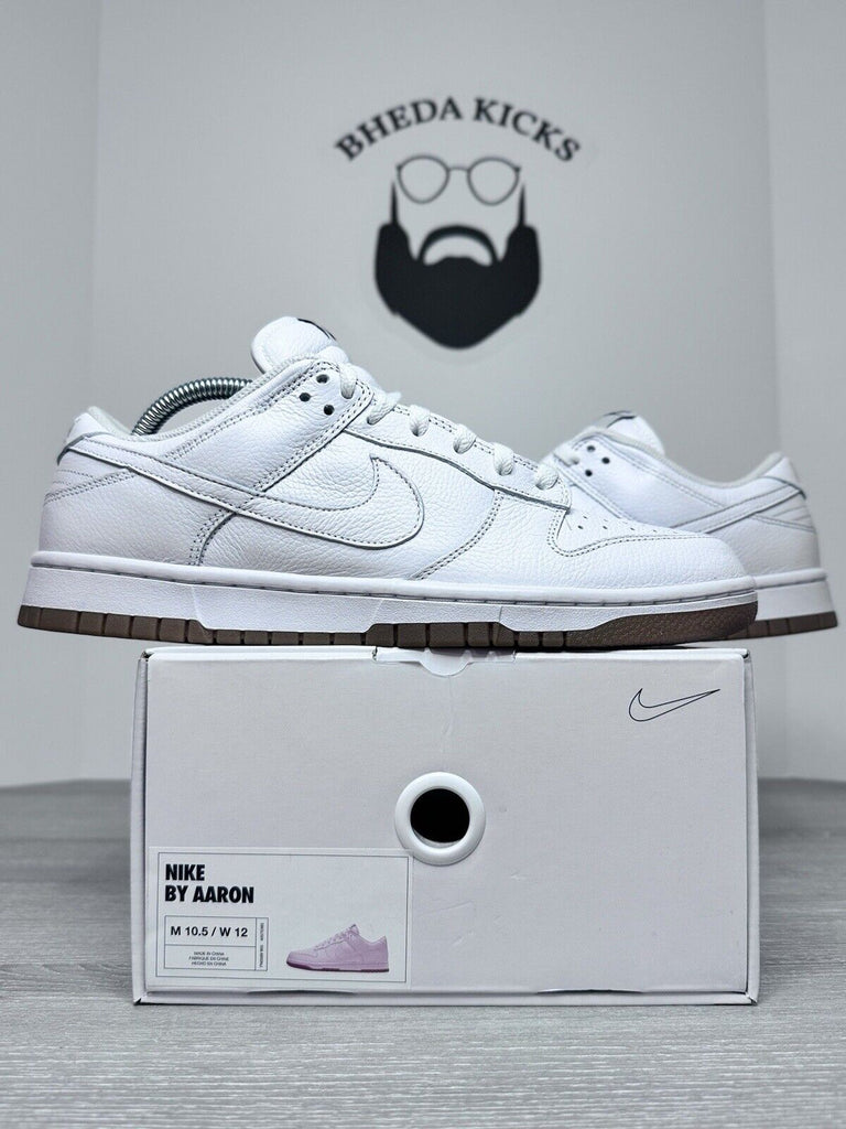 Size 11 - Nike By You Dunk Low White Gum FN0569-900 Worn Once (Tried On)